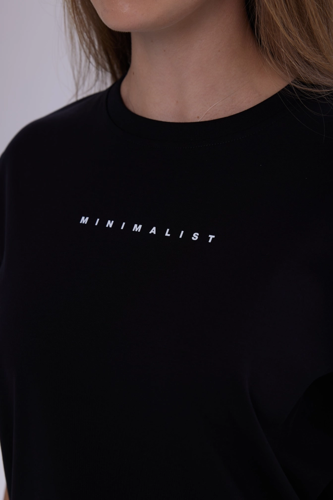 Футболка прямого кроя MINIMALIST