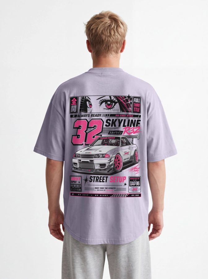 Футболка oversize "Street Setup"